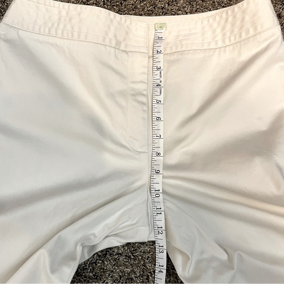 Talbots Petite Stretch Khaki Flat Front Pants Sz 12P - Picture 8 of 8